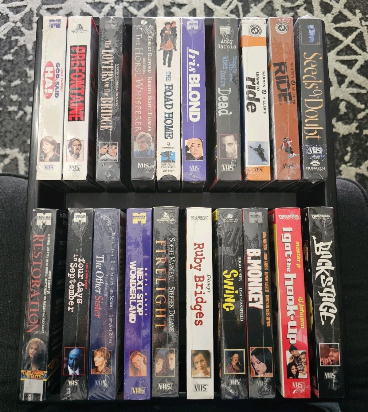 Vintage Rare 90s/2000s VHS Lot Of 20 Factory Sealed Screener Promo Demo Tapes Vintage Rare 90s/2000s VHS Lot Of 20 Factory Sealed Screener Promo Demo Tapes