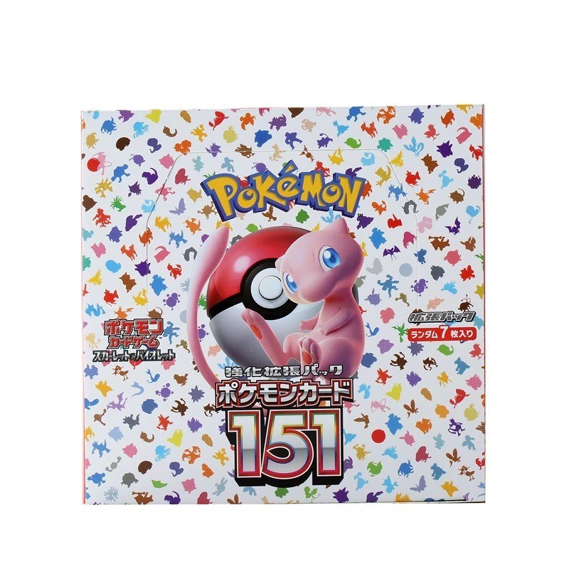 Pokemon Cards Booster Box [SV2A] Pokemon 151 Japanese FACTORY SEALED Shrink