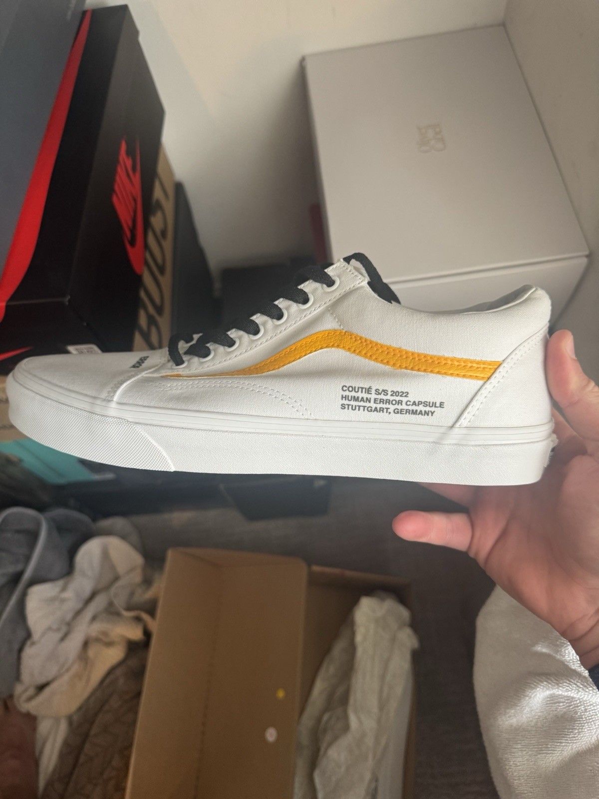 VANS Old Skool True White Men\'s Sneakers Size 13 VANS Old Skool True White Men\'s Sneakers Size 13
