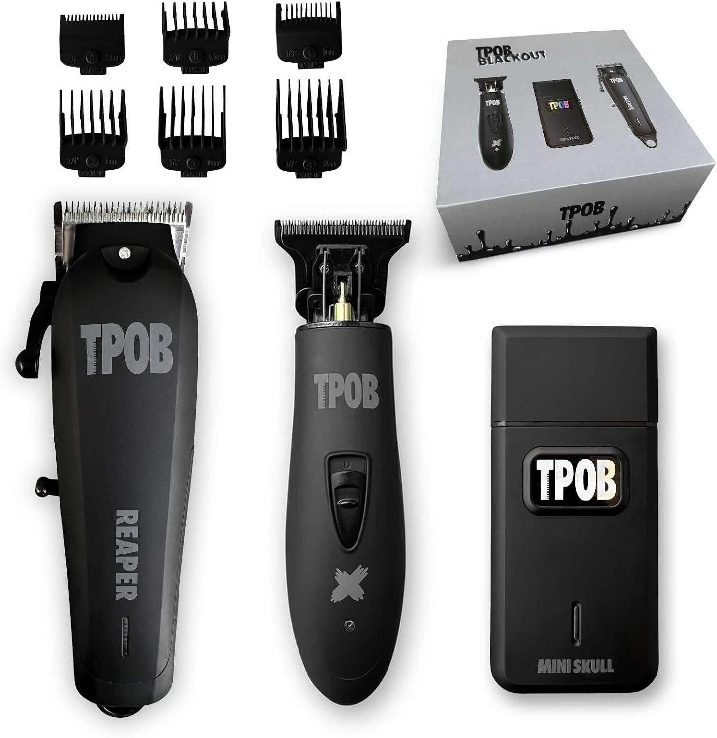 Slime 2 Professional Hair Clippers for Men - Barber Clippers and Trimmers Set 