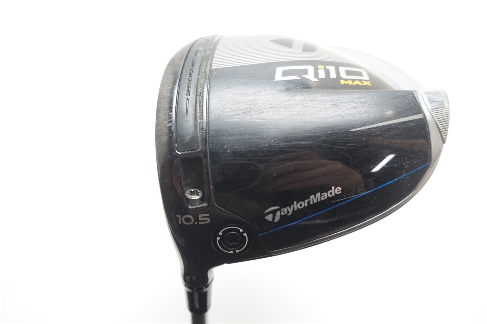 Taylormade Qi10 Max 10.5° Driver Regular Speeder Nx Tcs 50 Fair Left Hand Lh Taylormade Qi10 Max 10.5° Driver Regular Speeder Nx Tcs 50 Fair Left Hand Lh