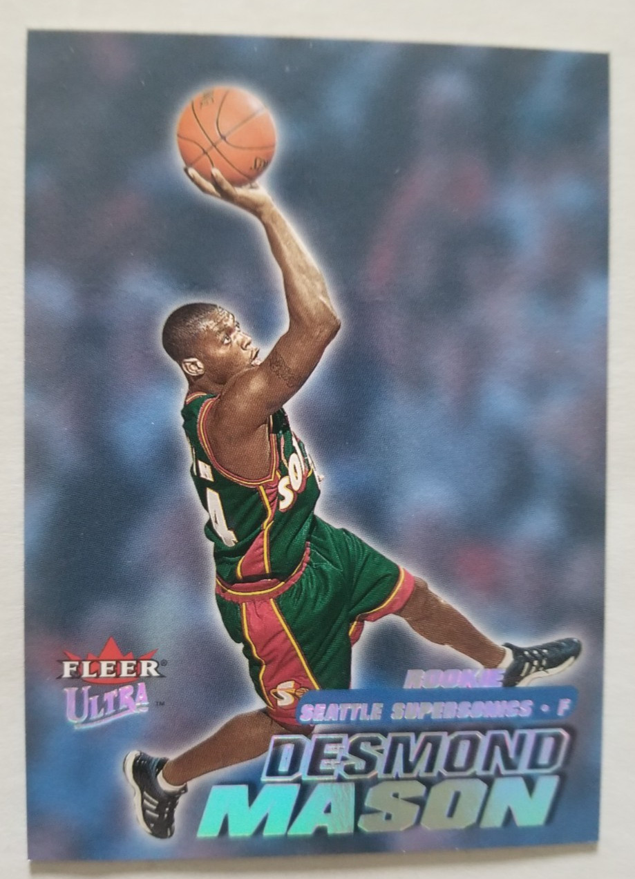 Desmond Mason 2000-01 Ultra #214 Rookie /2999 RC