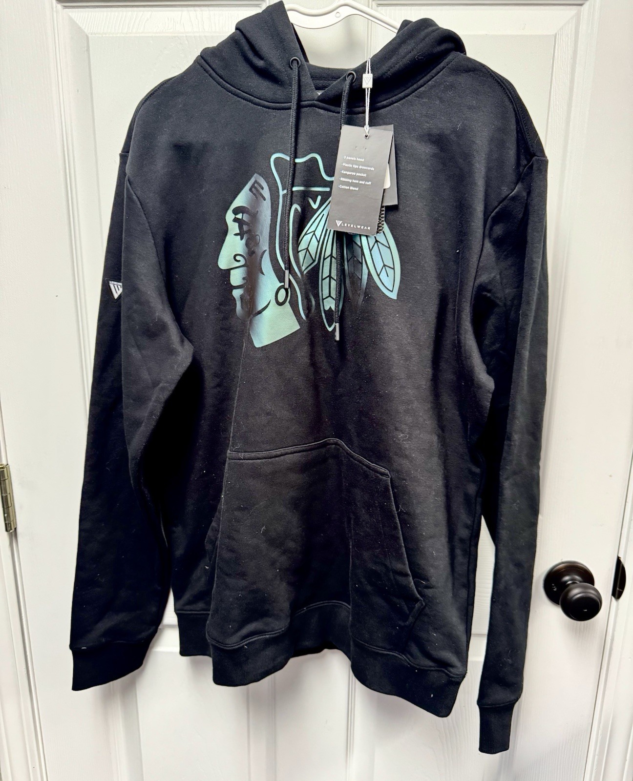 Levelwear Hoodie Chicago Black Hawks Levelwear Hoodie Chicago Black Hawks