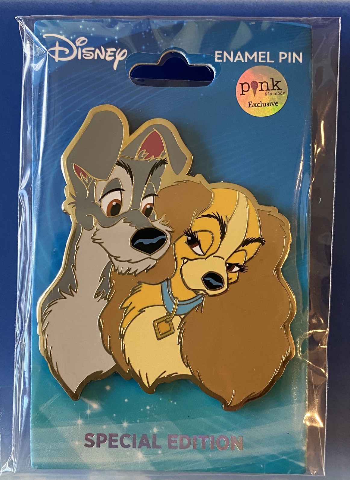 Disney PALM - Lady and the Tramp - Cameo - LE 200 Pin New