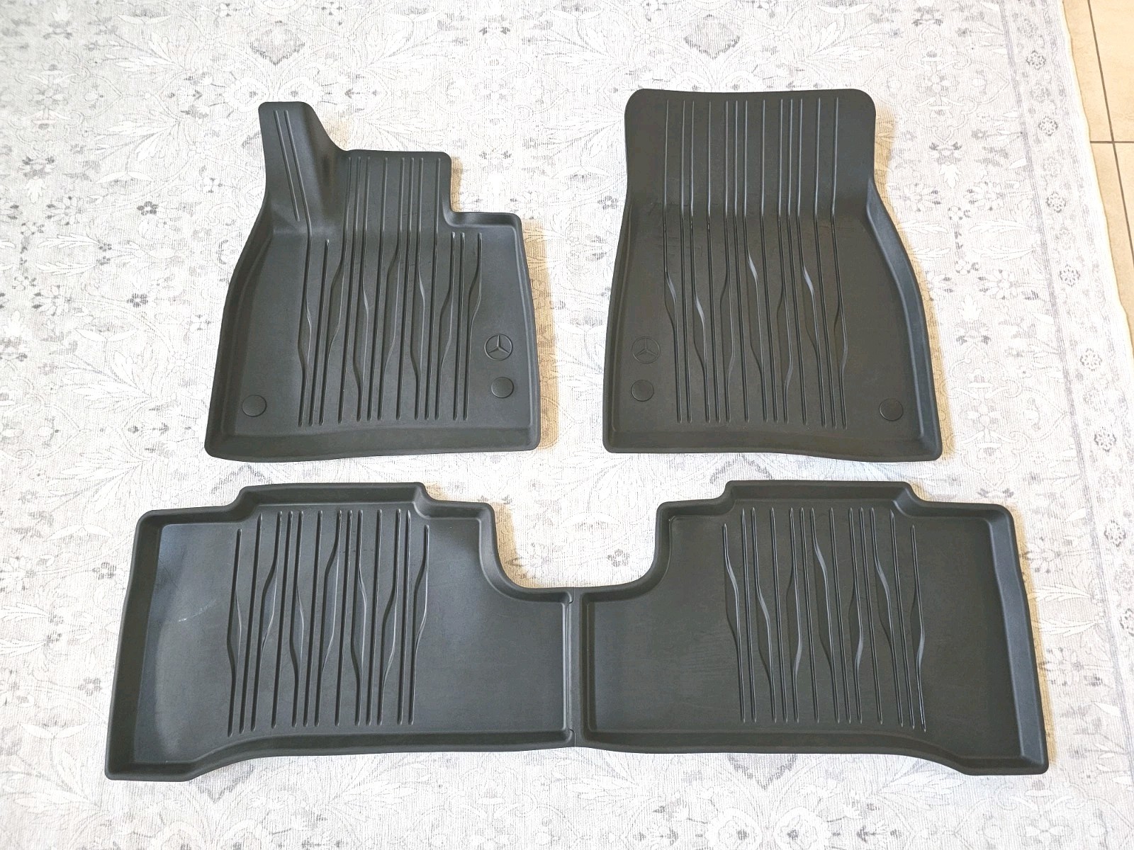 2023-2025 Mercedes-Benz EQE 350 SUV All Weather Floor Liners Trays Mats OEM 