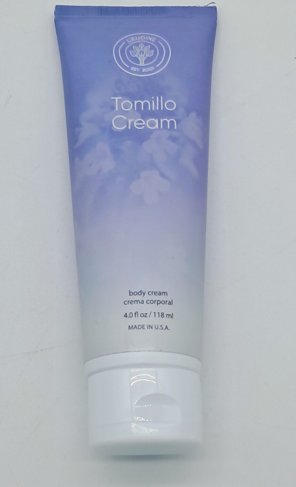 L\'eudine Leudine Tomillo Cream Relief of Colds,Cough,Congestion,Asthma 4oz