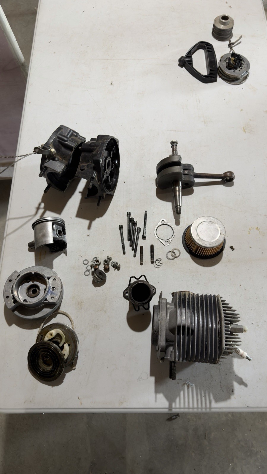 Solo 210 2-stoke aviation engine parts 