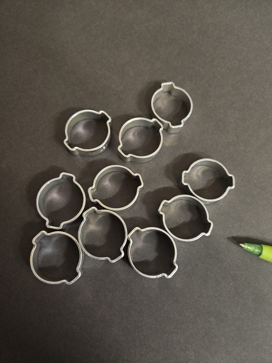 OETIKER 101-27 2-Ear Clamp Zinc Plated Steel 27mm (10 FOR $16) NOS TP2