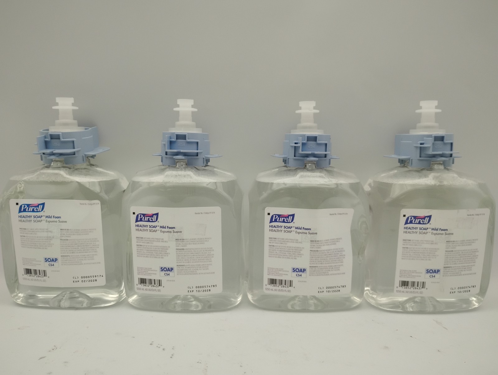 PURELL 5174 HEALTHY SOAP Mild Foam for CS4 , 1250 ml, 4 refills,NO CAPS PURELL 5174 HEALTHY SOAP Mild Foam for CS4 , 1250 ml, 4 refills,NO CAPS