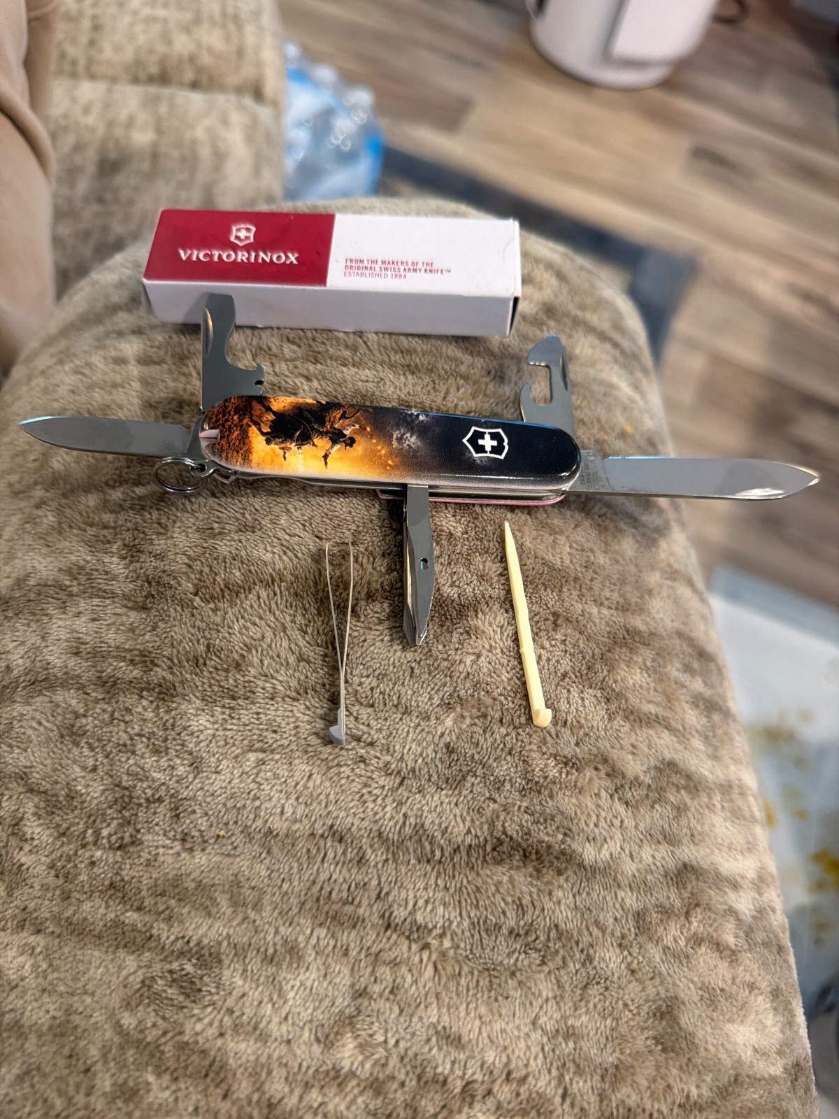Victorinox Swiss Army Knife SMKW Exclusive AND THEY CALL THE THING THE RODEO