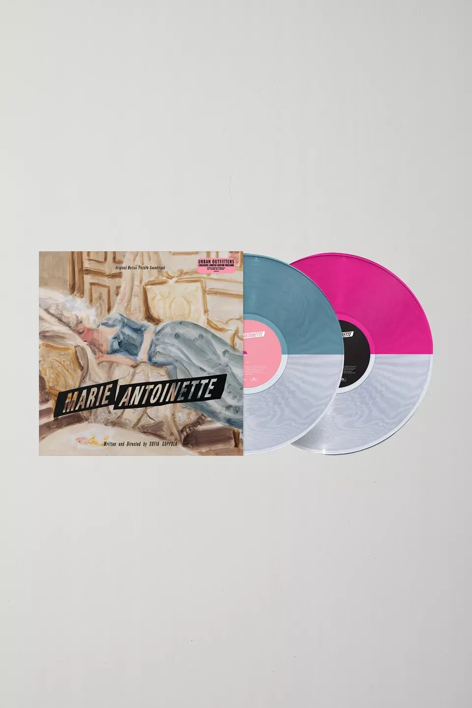 Marie Antoinette-Soundtrack-2 LP Split Color-Limited to 3000 Copies-Vinyl Record