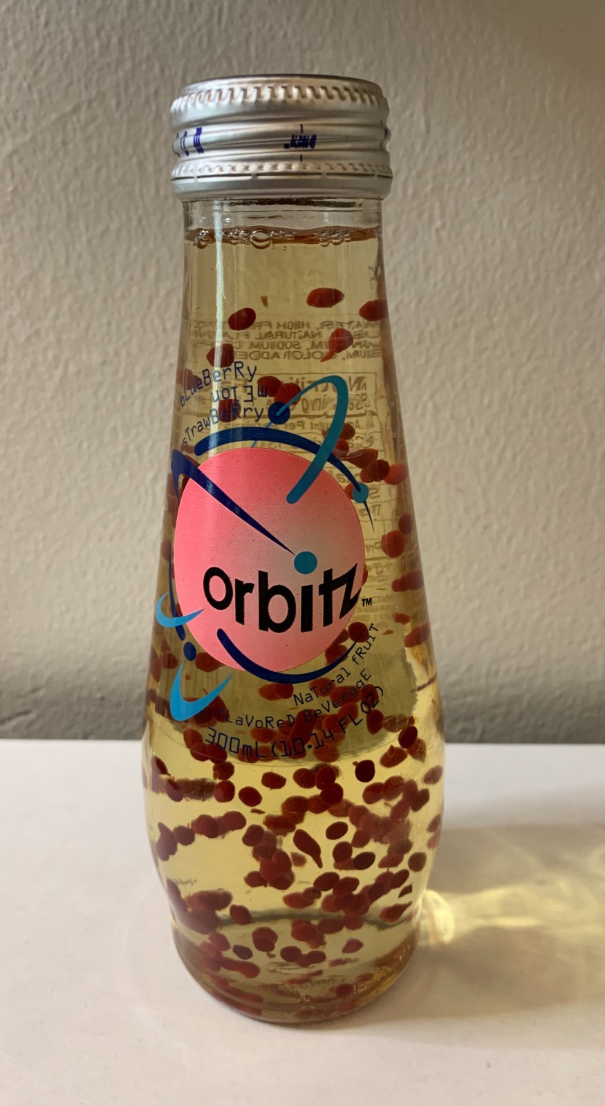 Sealed Vintage 1990s Orbitz Blueberry Melon Strawberry Lava Lamp 300ml Bottle Sealed Vintage 1990s Orbitz Blueberry Melon Strawberry Lava Lamp 300ml Bottle
