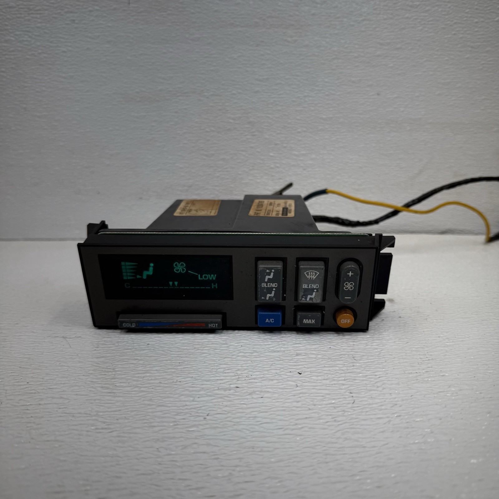 1988-1994 Chevrolet Silverado GMC Sierra 1500 2500 Climate Control Panel