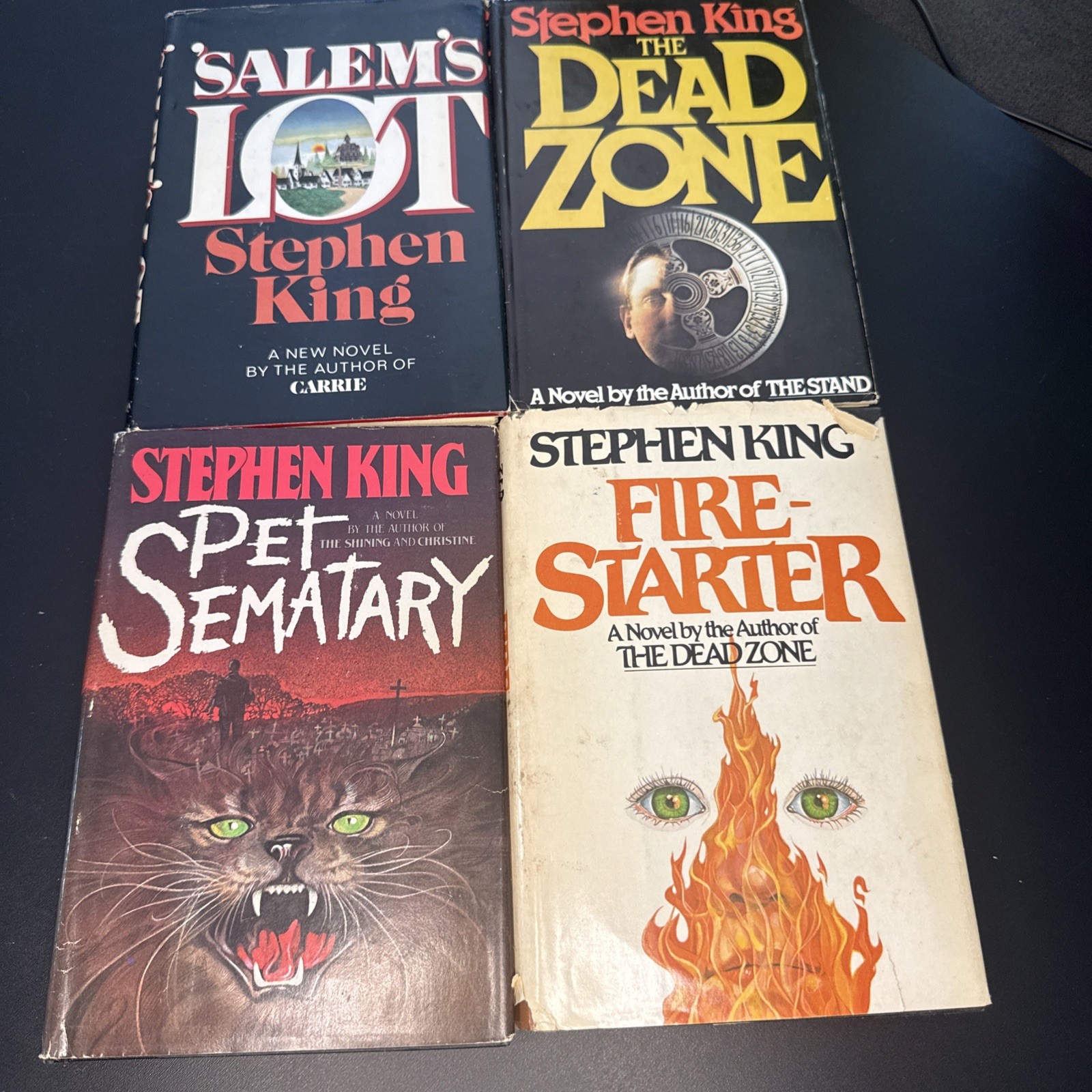 Stephen KIng BCE, Salem’s Lot, Dead Zone, Fire Starter & Pet Sematary