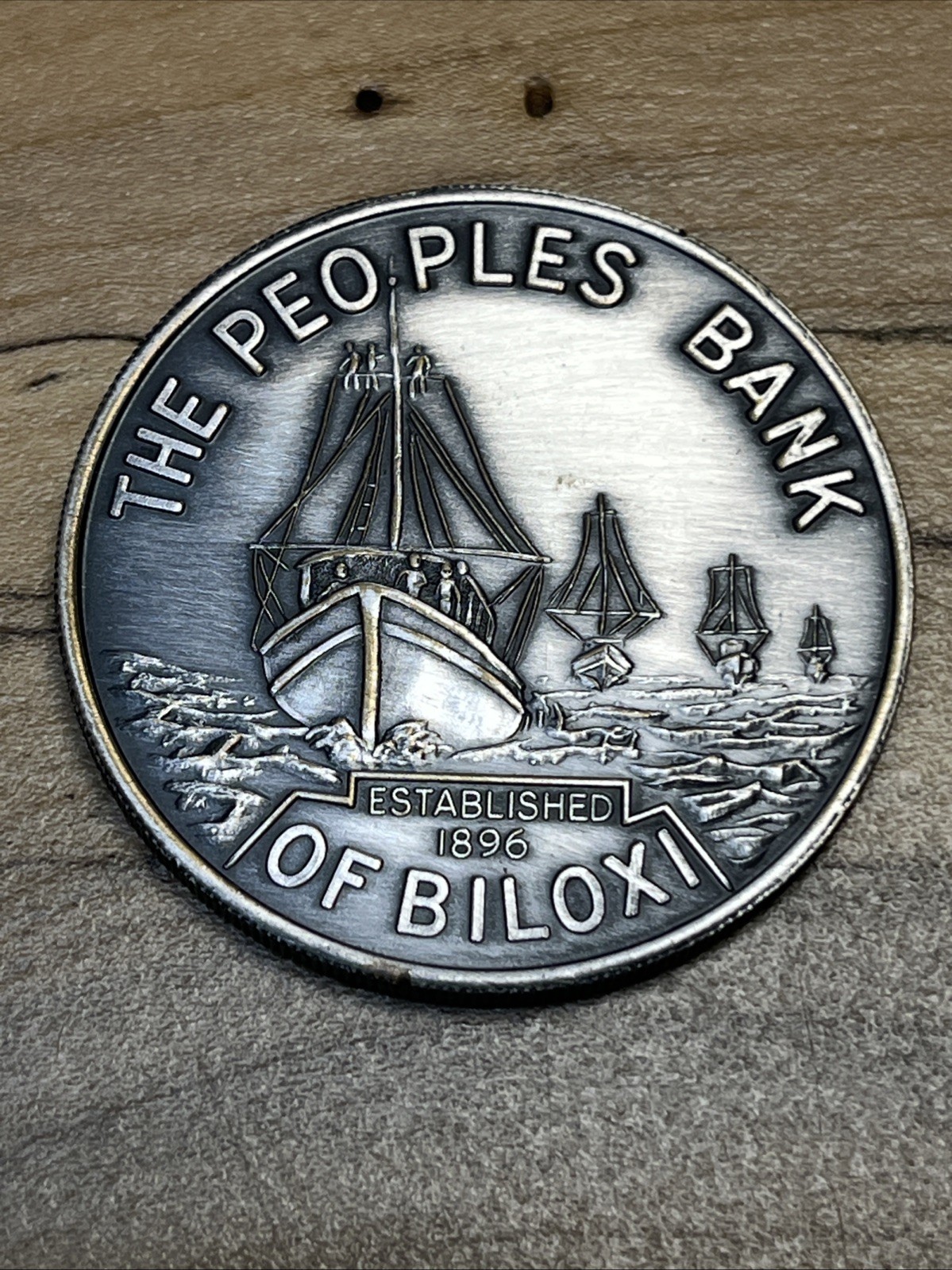 The Peoples Bank Biloxi Miss. 75th. Anniversary *C915