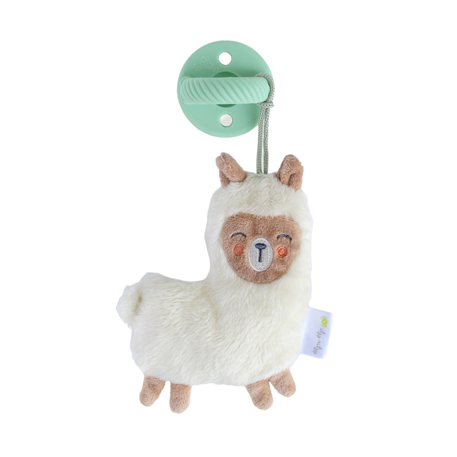 Itzy Ritzy Llama Sweetie Pal Plush & Pacifier 