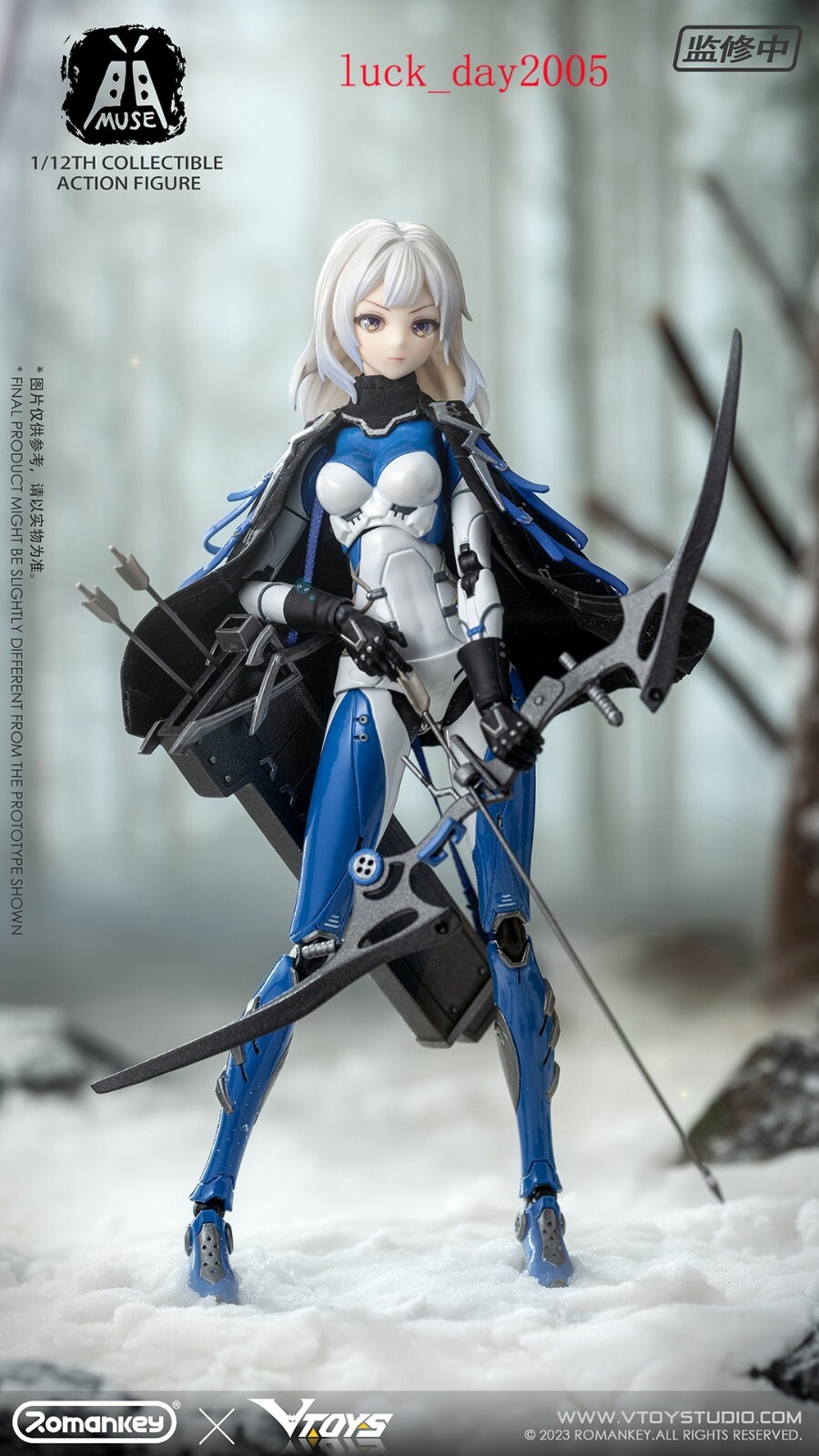 Romankey X VTOYS Female Archers MUSE (Movable eyes) 1/12 6\