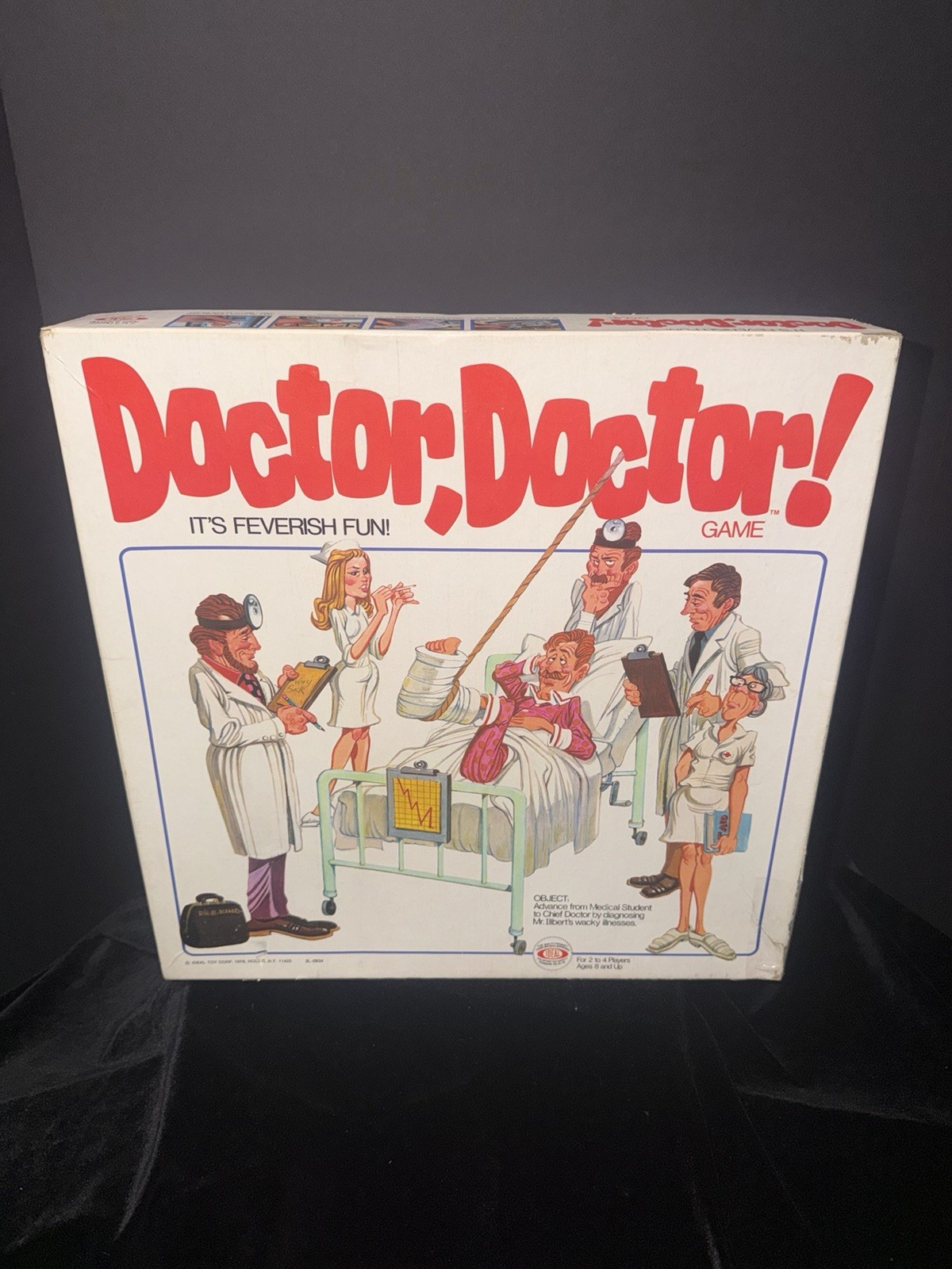 1978 Doctor, Doctor Game by Ideal, Complete 1978 Doctor, Doctor Game by Ideal, Complete