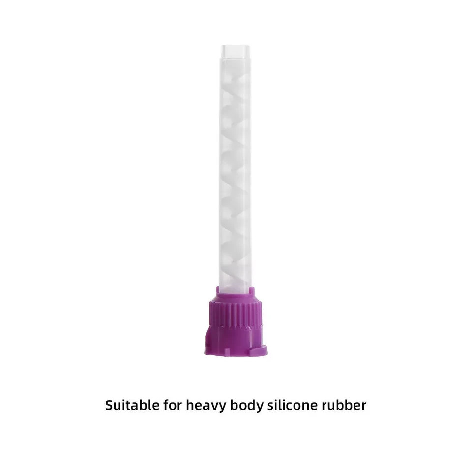 50 Pcs/Bag Dental Disposable Convey Mixing Tips for Impression Material Cements
