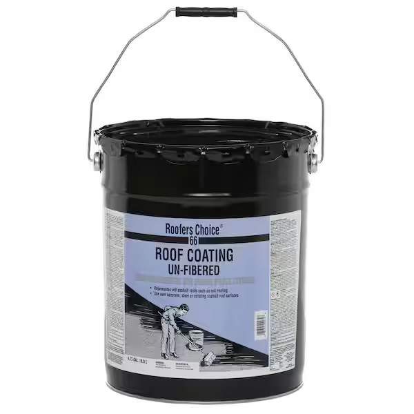 66 Unfibered Black Roof Coating 4.75 gal. 66 Unfibered Black Roof Coating 4.75 gal.