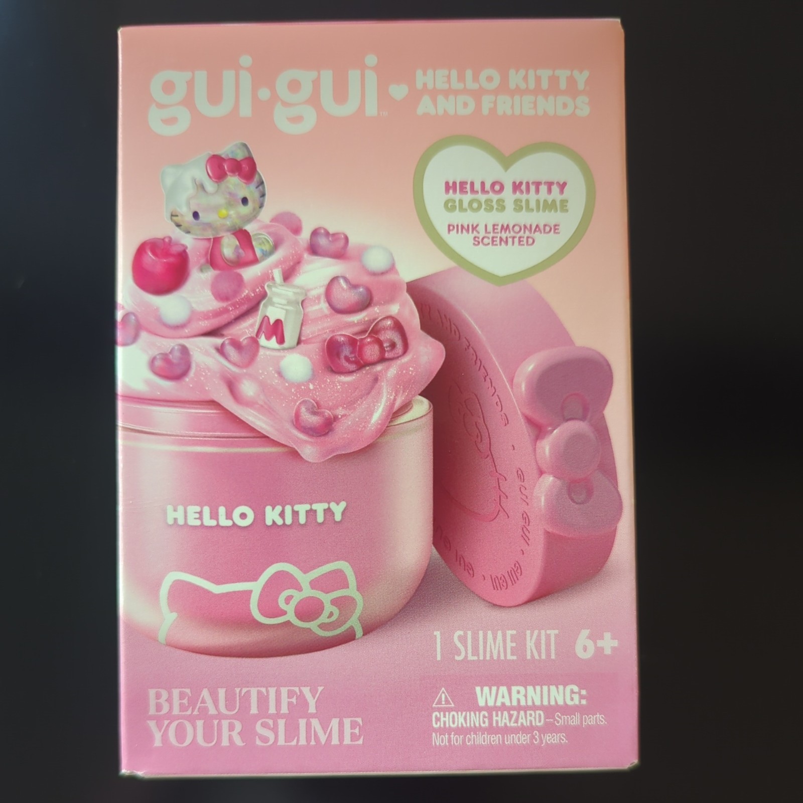 gui gui Beautify Your Slime Rare Hello Kitty Gloss Slime Limited Edition Kit-New gui gui Beautify Your Slime Rare Hello Kitty Gloss Slime Limited Edition Kit-New