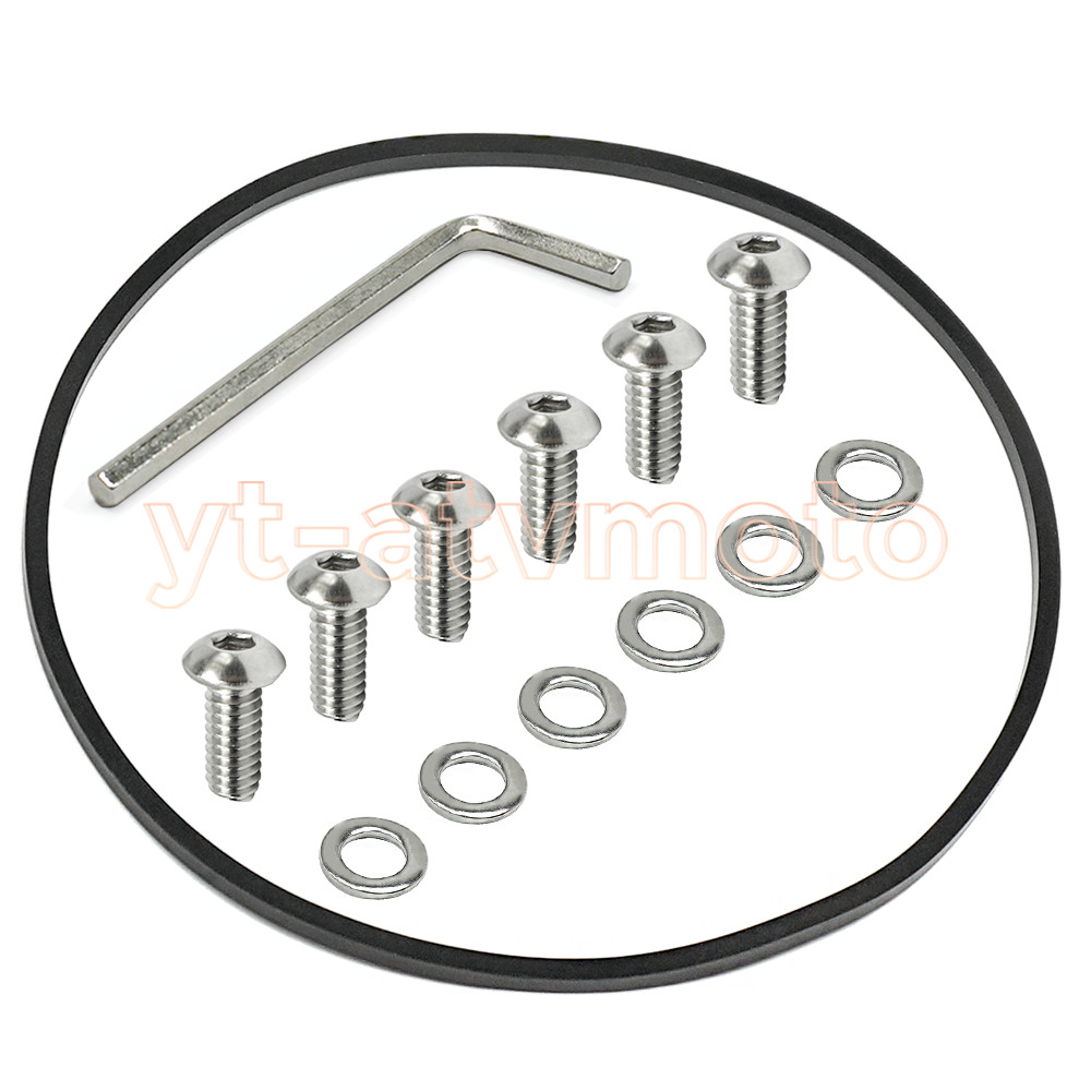 304 Stainles Steel Clutch Cover Bolts & Gasket Kit For Harley Sportster 1200 883 304 Stainles Steel Clutch Cover Bolts & Gasket Kit For Harley Sportster 1200 883