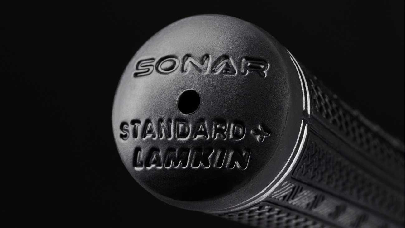 LAMKIN Sonar+ Black Out Golf Grips Standard+/Midsize+ CORE 600 Round