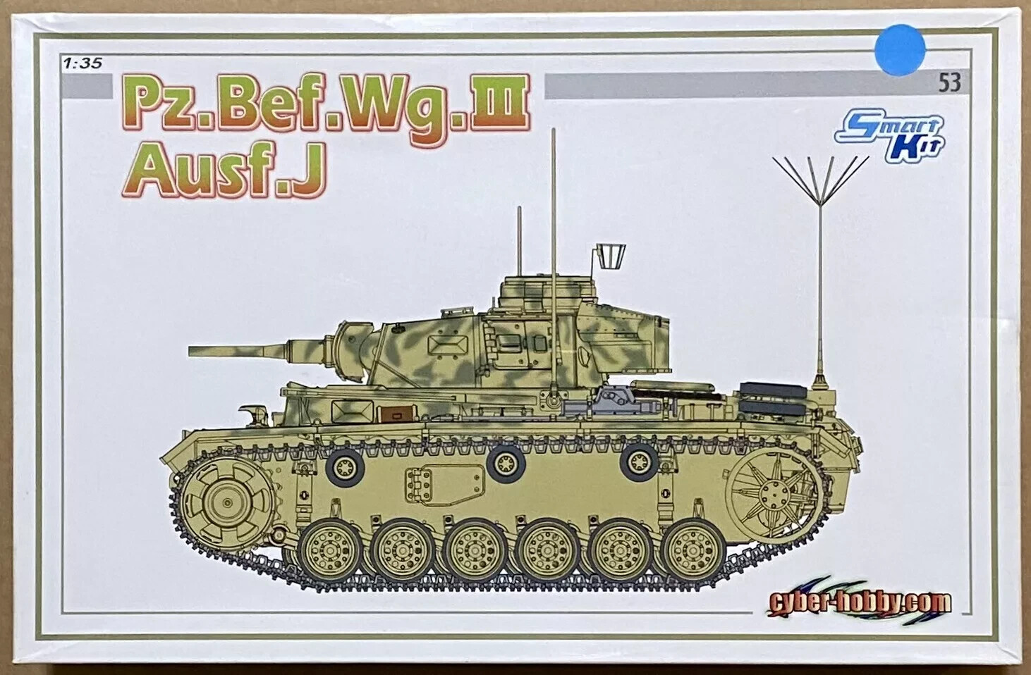 Pz.Bef.Wg.III Ausf.J - 1:35 - Cyber Hobby - 6544