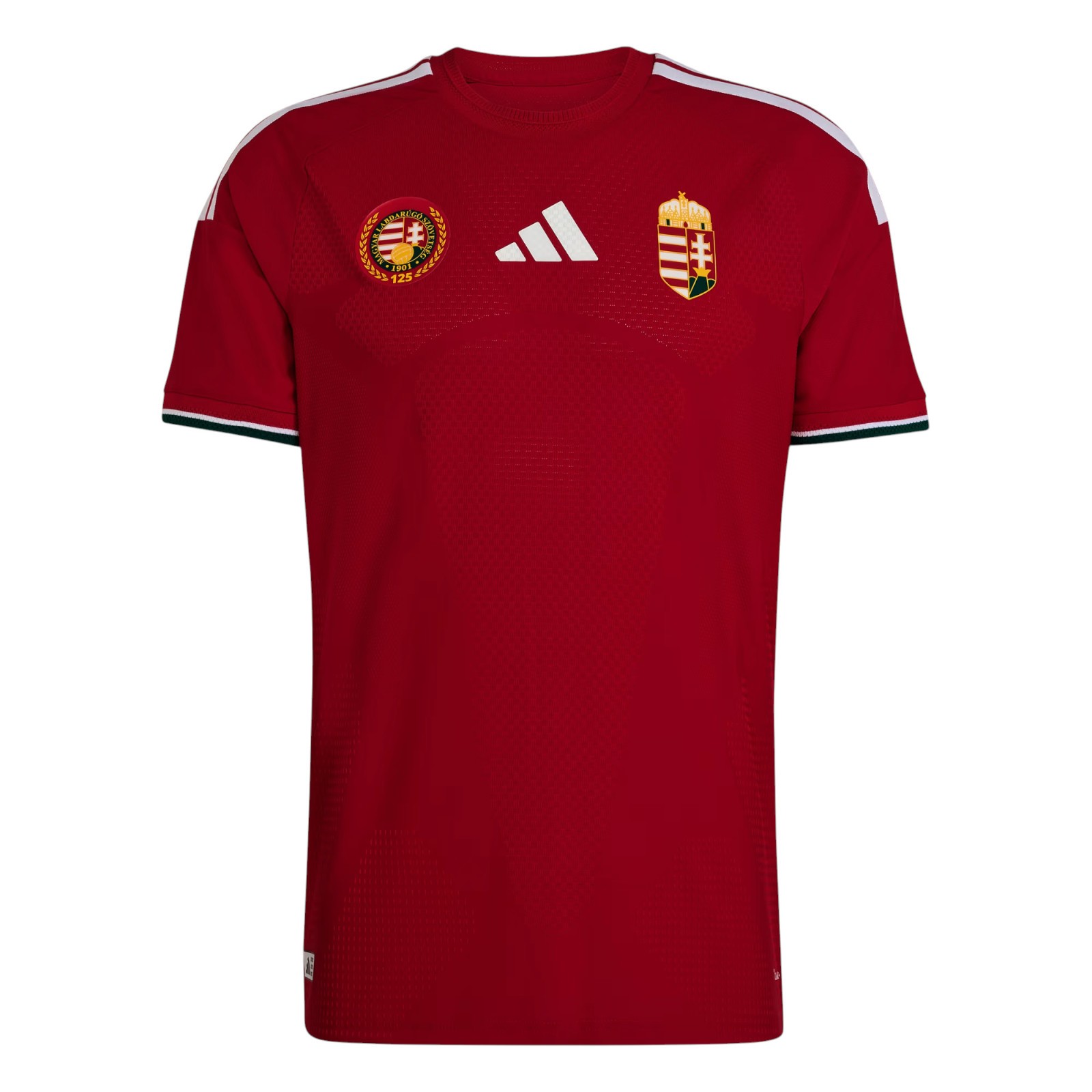 Men\'s Adidas Red Hungary 26 Home Authentic Soccer Jersey KC6096 New $150