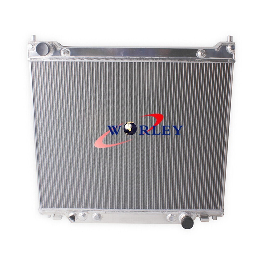 5 ROW Aluminum Radiator FOR 1995-1997 Ford F250 F350 7.3L Powerstroke V8 DIESEL