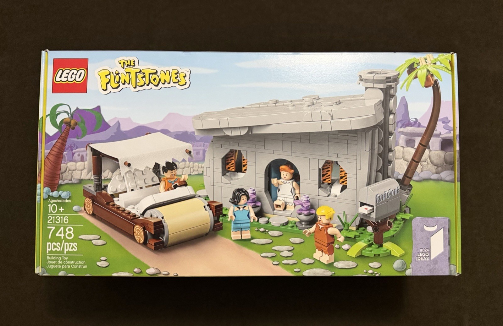 LEGO Ideas The Flintstones 21316 Bedrock Retired NEW