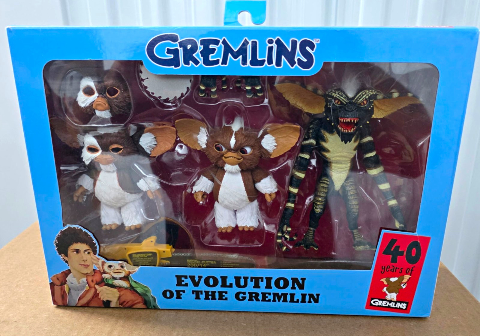 NECA Gremlins Evolution of a Gremlin 40th Anniversary Figure Set NEW