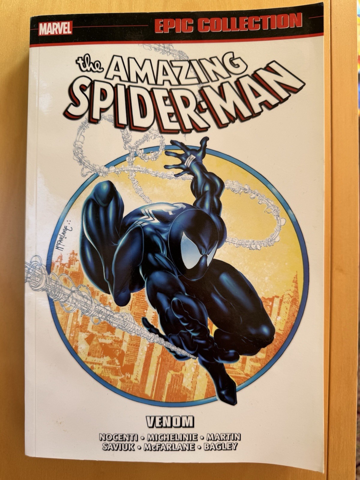 Amazing Spider-Man Epic TPB Vol 18 Venom - Marvel - McFarlane - OOP - 1st Print Amazing Spider-Man Epic TPB Vol 18 Venom - Marvel - McFarlane - OOP - 1st Print