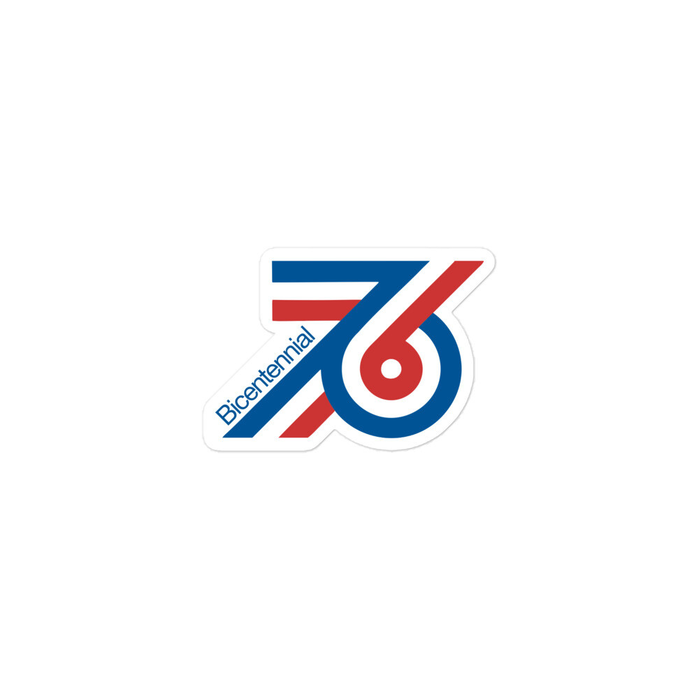 1976 American Bicentennial Retro Sticker 1976 American Bicentennial Retro Sticker