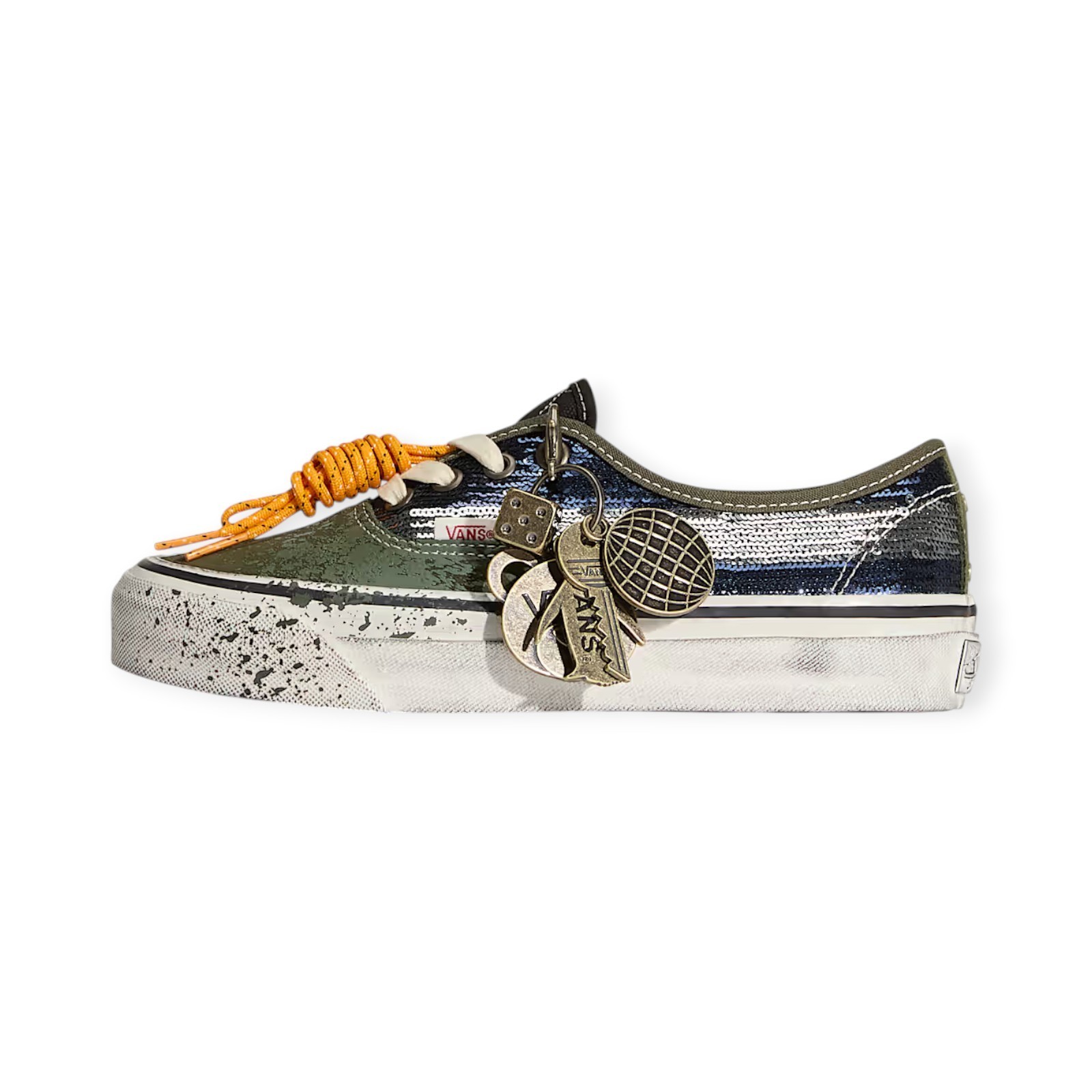 Vans Authentic Premium La Habana Green Blue VN000DB824O Skate Sneakers Vans Authentic Premium La Habana Green Blue VN000DB824O Skate Sneakers