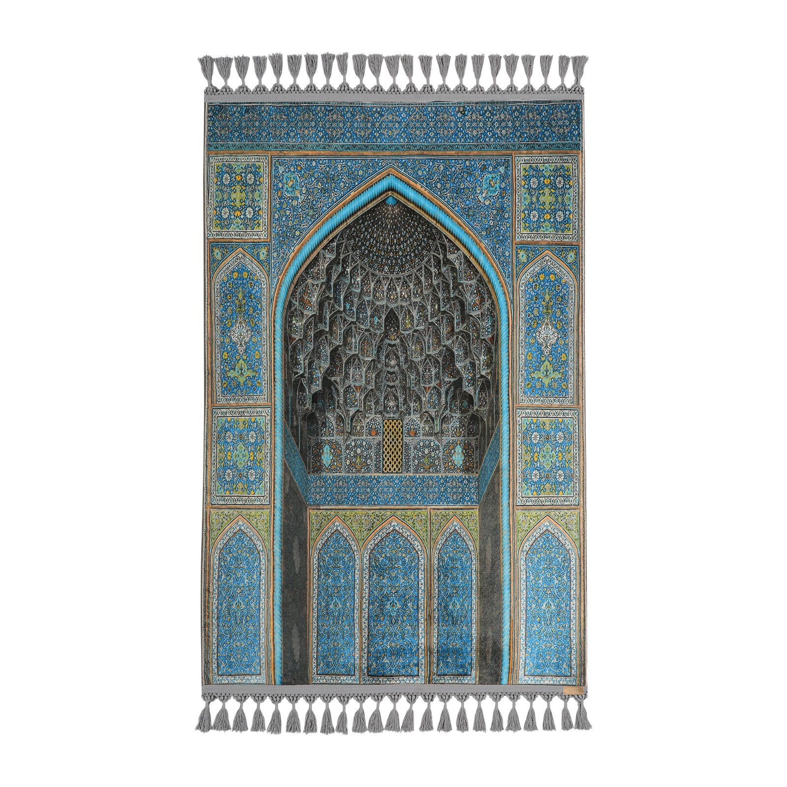 Custom Prayer Mat Personalized Islamic Rug Silky Soft Muslim Gift Gebetsteppich
