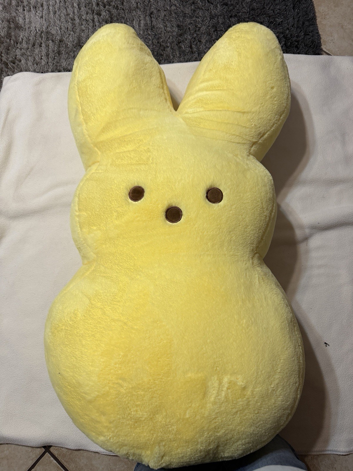 Jumbo Peeps Yellow Bunny Toy 35” Candy & Nuts Themed Merchandise Collectible Jumbo Peeps Yellow Bunny Toy 35” Candy & Nuts Themed Merchandise Collectible