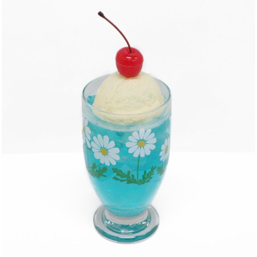 Food Sample Retro Cream Soda Blue Hawaii Display Promotion Interior Showa Retro