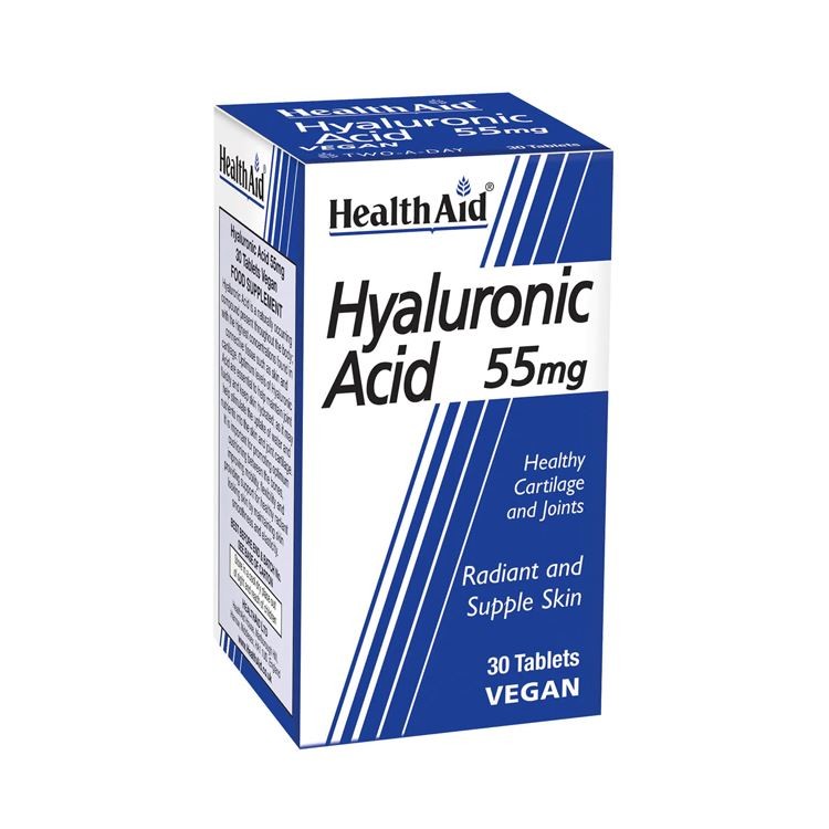HealthAid Hyaluronic Acid 55mg - 30 Tablets