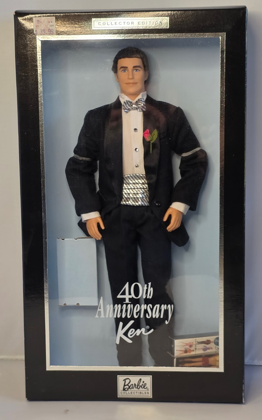 Barbie 40th Anniversary Ken Doll Collector Edition 2001 Mattel #50722