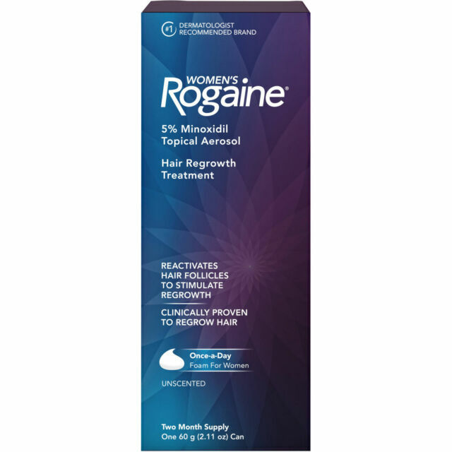 Women\'s ROGAINE Hair Regrowth Treatment Foam 2 Month Supply 2027+ SEALED
