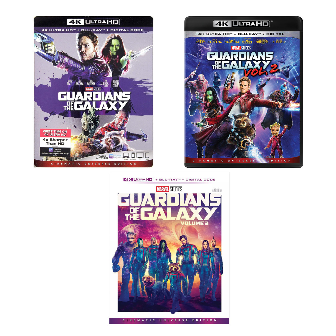 Guardians Of The Galaxy 1-3 (4K) Nw Guardians Of The Galaxy 1-3 (4K) Nw