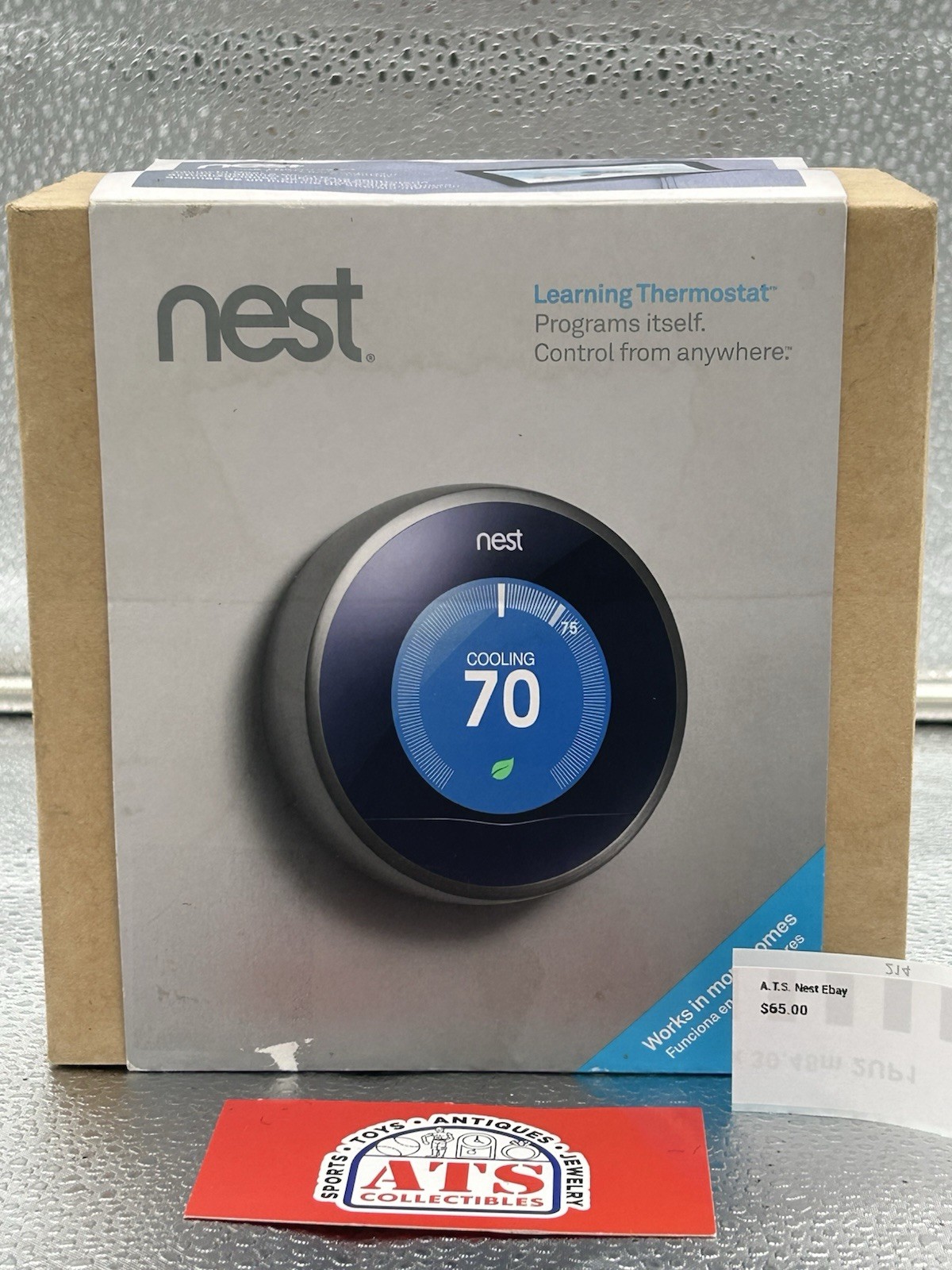 SALE Nest 2nd Generation Learning Silver Programmable Thermostat T200577 SALE SALE Nest 2nd Generation Learning Silver Programmable Thermostat T200577 SALE