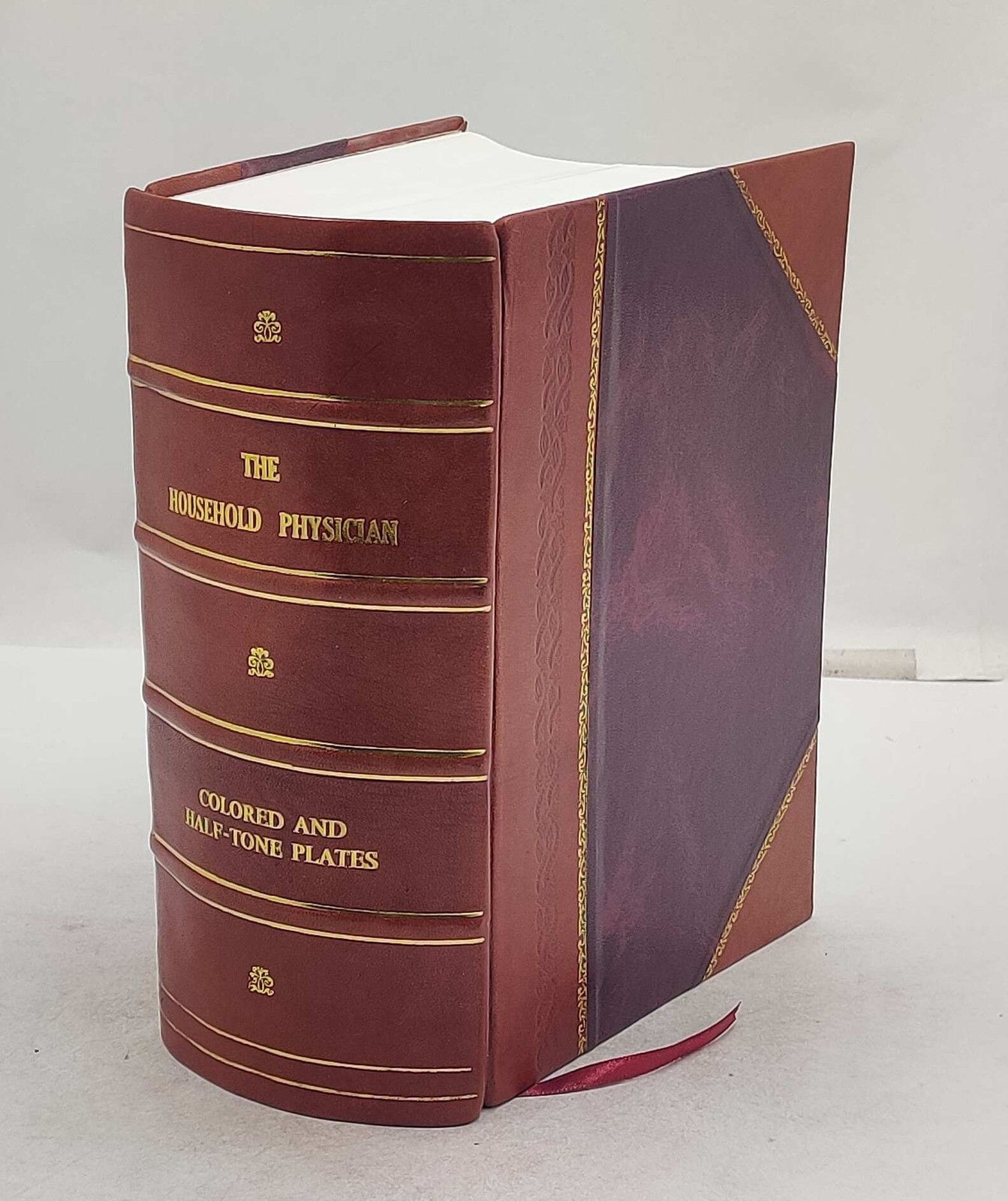 The household physician : a twentieth century medica a practical [Leather Bound]
