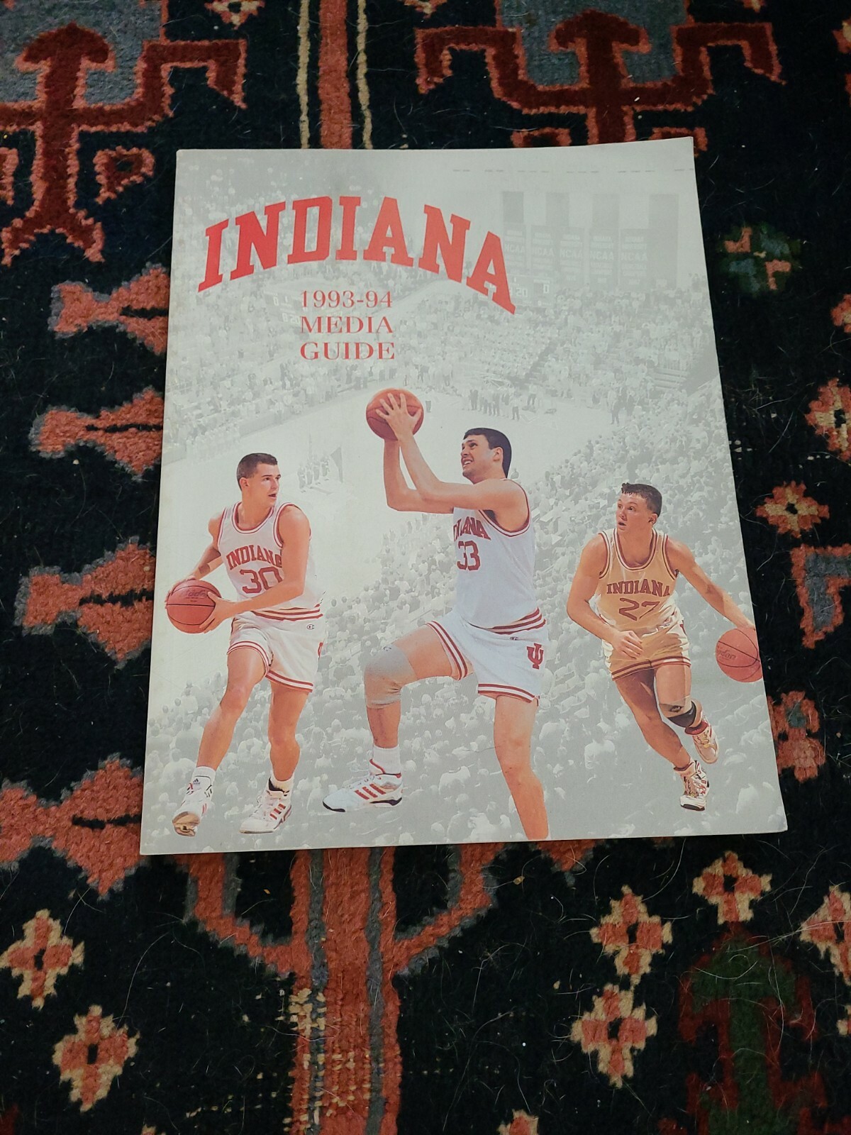 1993-1994 INDIANA BASKETBALL MEDIA GUIDE VTG 