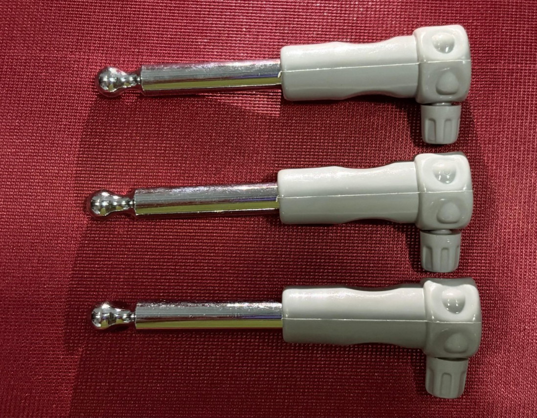 3 Pcs Laparoscopic Monopolar Universal Adaptor with 8mm Pin Reusable Instruments