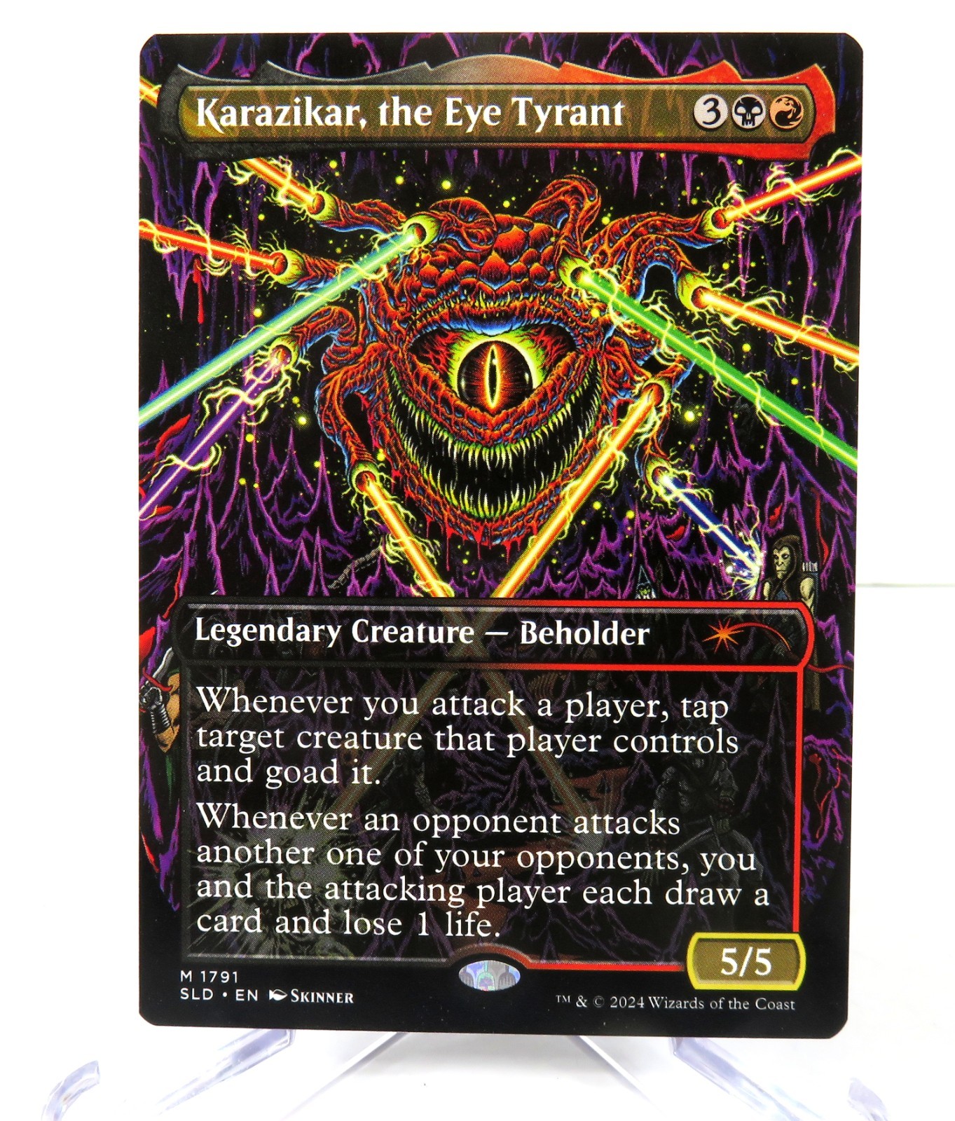 Karazikar the Eye Tyrant Dungeons Dragons Secret Lair NM/M Karazikar the Eye Tyrant Dungeons Dragons Secret Lair NM/M
