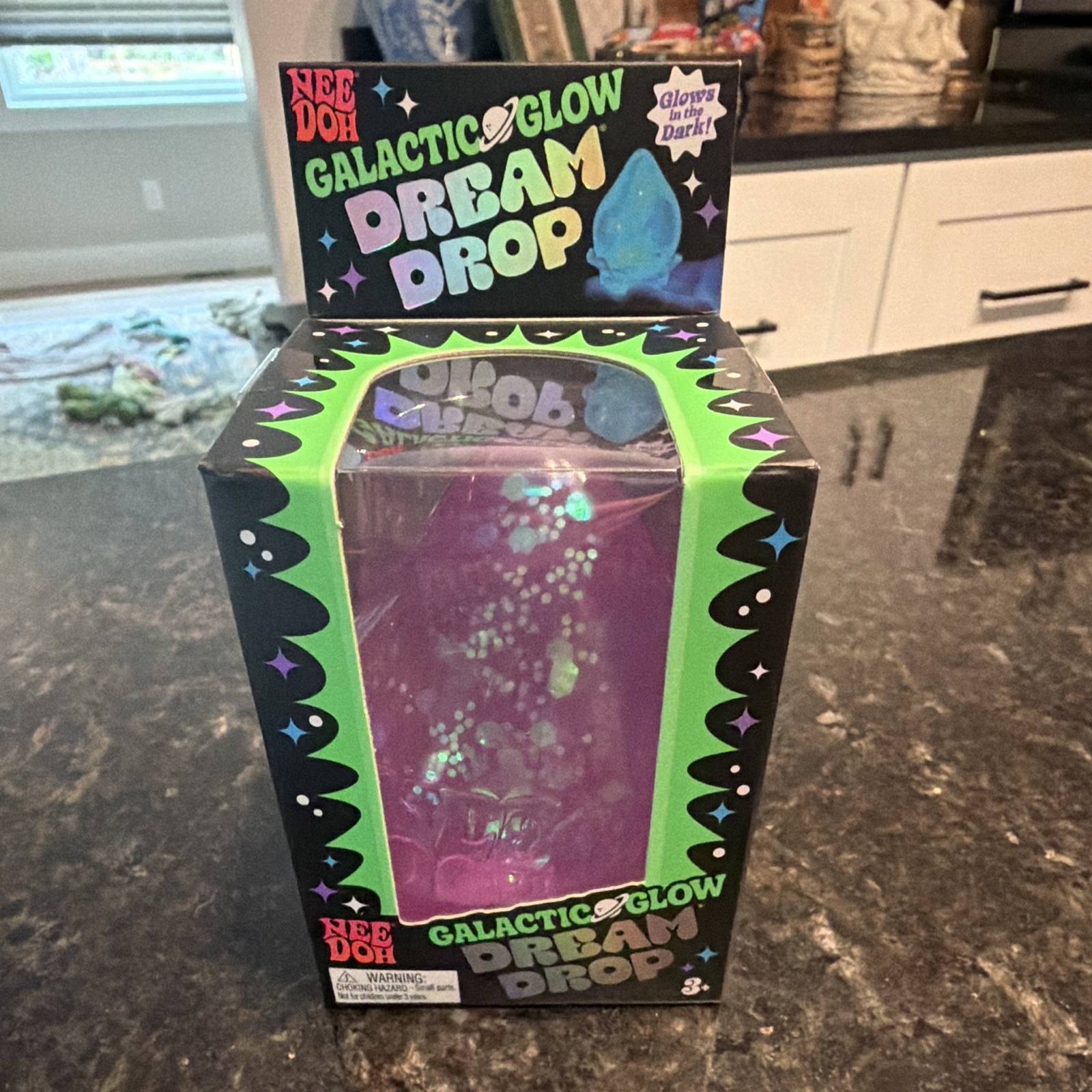 NeeDoh Galactic Glow Dream Drop Purple SUPER RARE