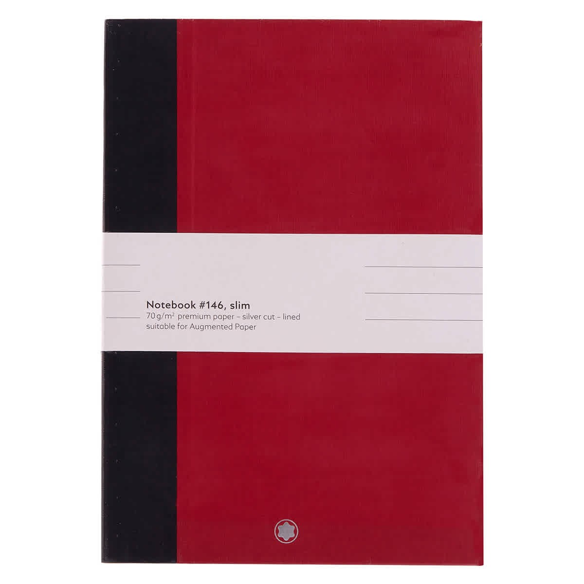 Montblanc 2 Fine Stationery #146 Slim Red Notebooks 118994