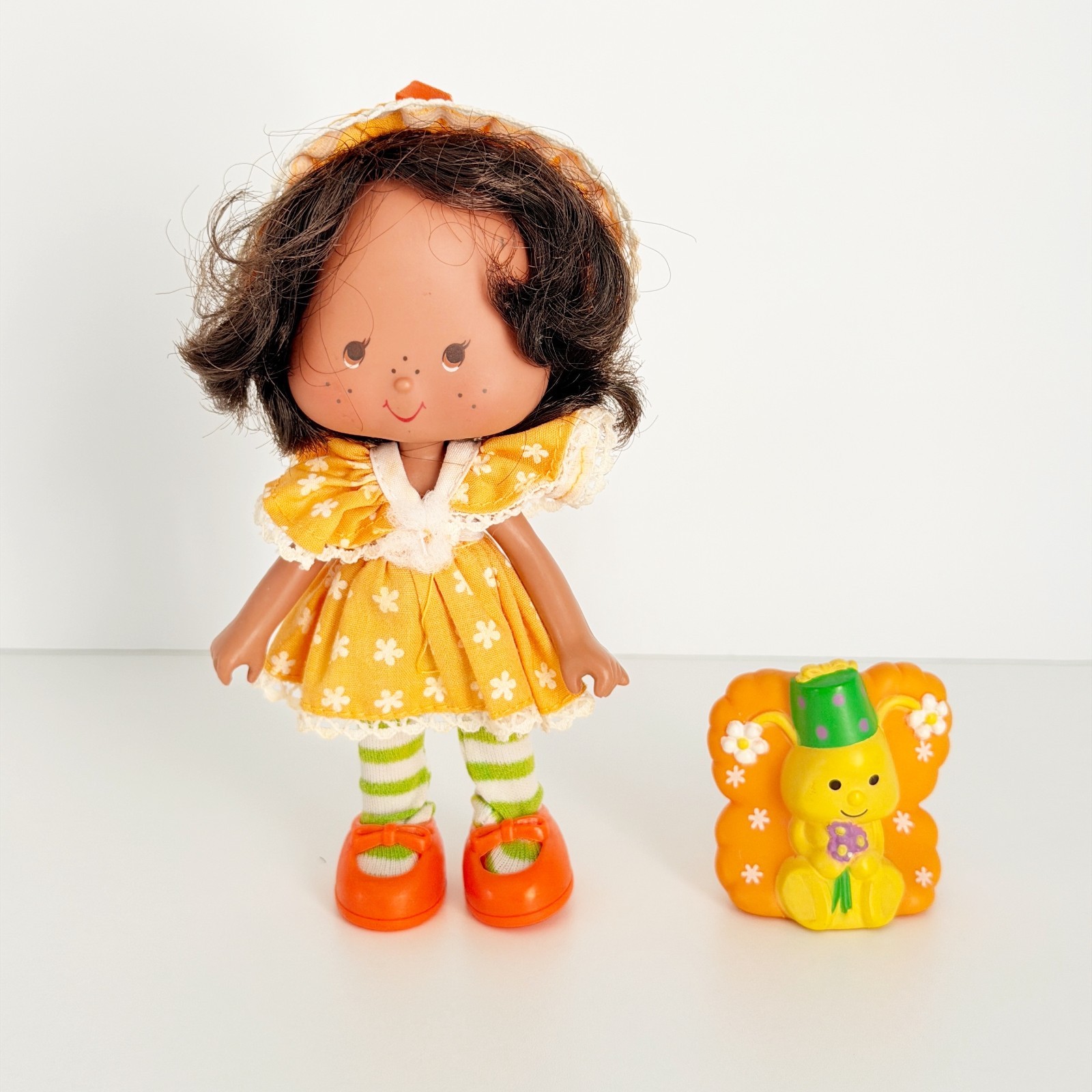 1984 Vintage PARTY PLEASER ORANGE BLOSSOM & MARMALADE Strawberry Shortcake Doll